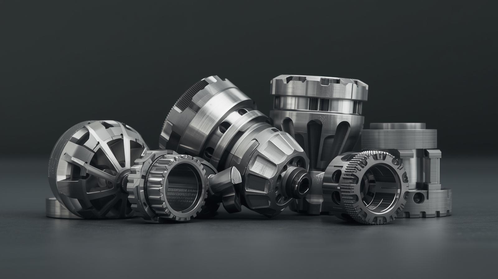 CNC İşlenmiş Metal Parçalar